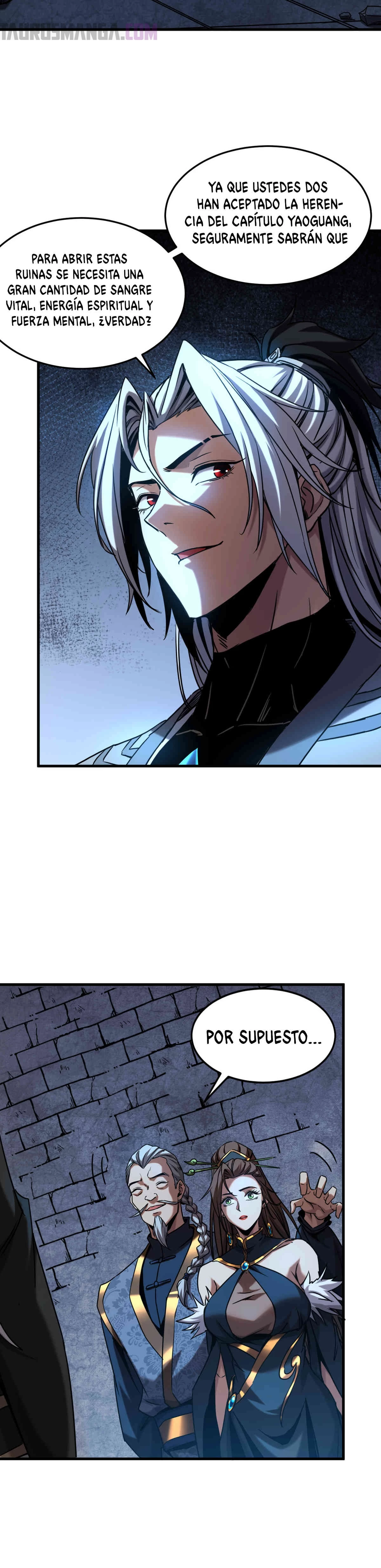 Mientras mis discípulas se matan, yo me relajo! > Capitulo 92 > Page 111